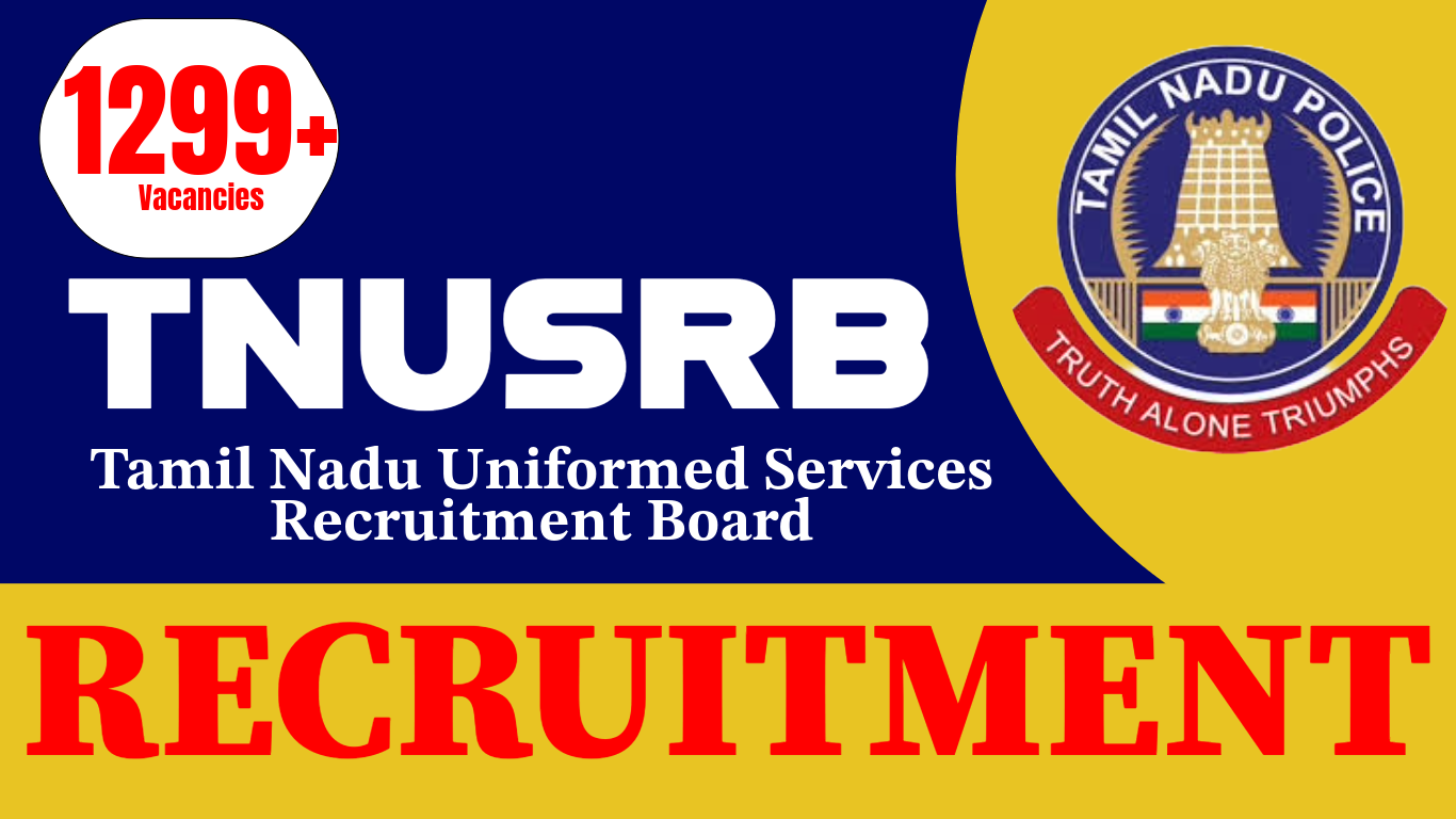 TNUSRB SI Recruitment 2025