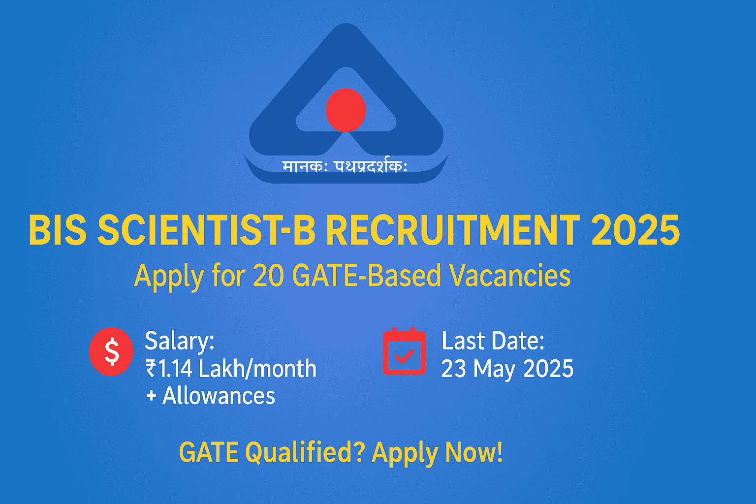 BIS Scientist-B Recruitment 2025