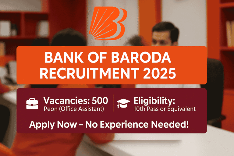 Bank of Baroda Recruitment 2025