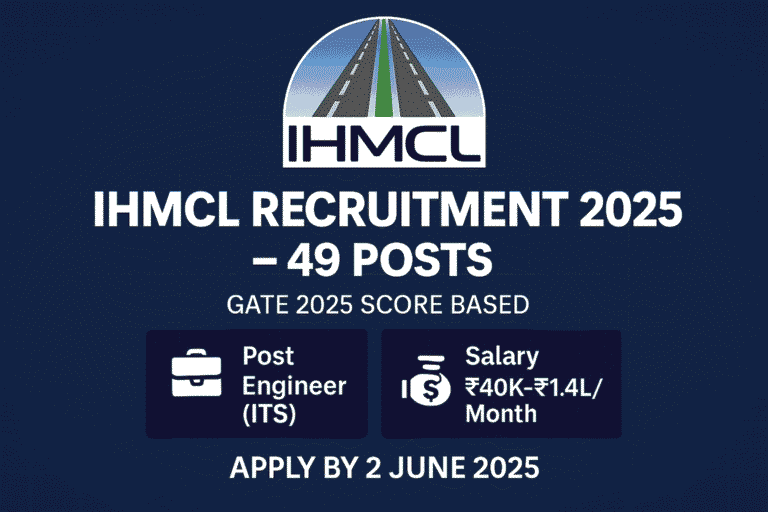 IHMCL Recruitment 2025